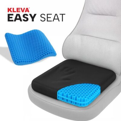 KLEVA Easy Seat - Comfortable & Supportive Soft Cooling Gel Cushion Sitter