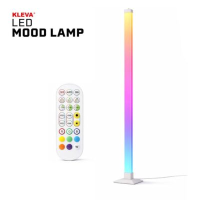 KLEVA Smart Ambient LED Mood Floor Lamp Light + BONUS Remote Control