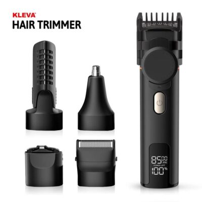 KLEVA 5-in-1 Professional Hair Trimmer + Men's Body & Beard Groomer