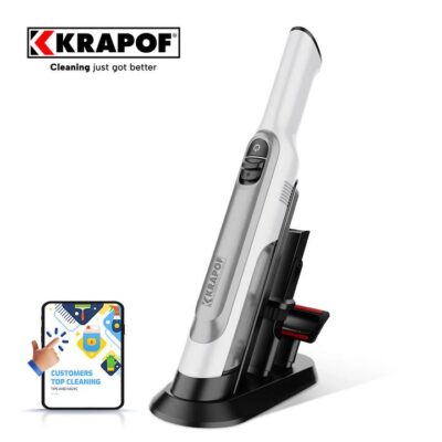 KRAPOF Portable Mini Plus Handy Cordless Car Vacuum Cleaner