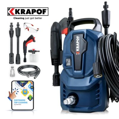 KRAPOF Mini Electric Pressure Washer - Suitable for any Household or Apartment