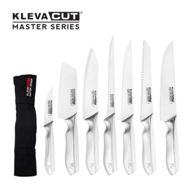 KlevaCut Master Series 7pc Knife Set  Sharp, Durable, Professional Kitchen Knives