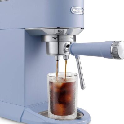 Delonghi Dedica Duo Manual Coffee Machine Azure