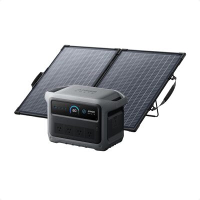 Anker SOLIX C1000 Gen 2 Portable Power Station with 100W Solar Panel