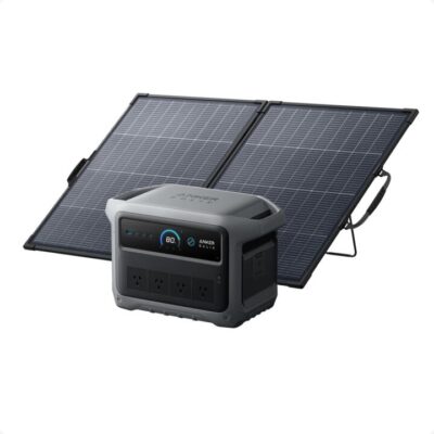 Anker SOLIX C1000 Gen 2 Portable Power Station with 200W Solar Panel