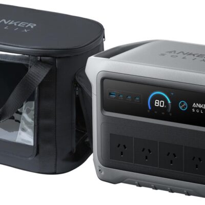 Anker SOLIX C1000 Gen 2 Portable Power Station with Water Resistant Bag